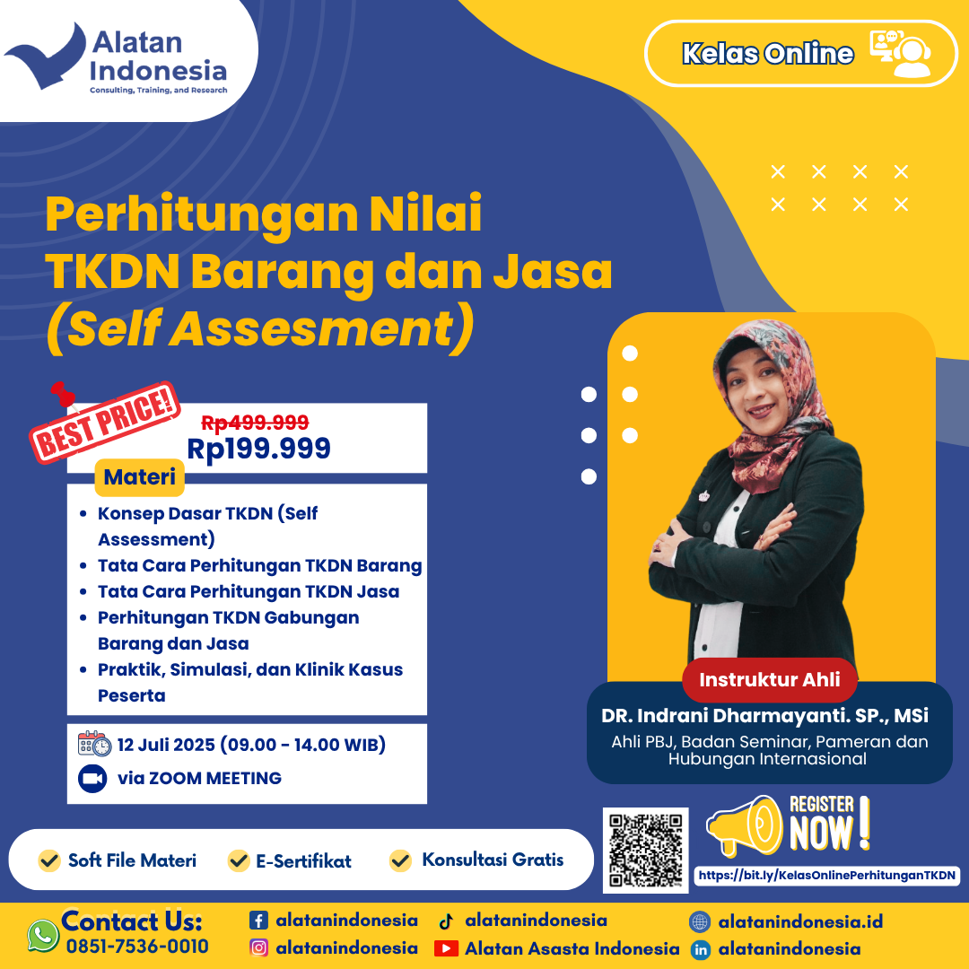 Flyer Pelatihan TKDN